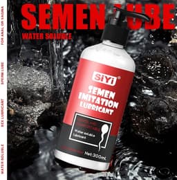SIYI® | Nepsperma | Sperma Glijmiddel | Water Based | Realistisch Nep Sperma Glijmiddel |Sex Lube - Hybride Glijmiddel - Veilig voor Condooms - Ook voor Massage | Porn Sperma Valse Sperma Waterbasis Glijmiddel Met Doseerpomp | 120 ml — thumbnail 5
