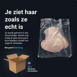 Dailyplay Levensechte Masturbator Billen voor Mannen – TPE - 10kg - 31cm - Sex Toys Man – Kunstvagina met Kont en Anus- Pocket Pussy — thumbnail 4