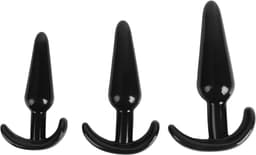 Banoch | Buttplug set beginner ergo 2.0 - zwart - 3 delig — thumbnail 6