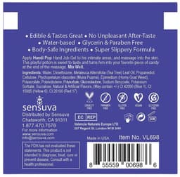 Edible Massage Gel Blueberry Muffin 6 Ml — thumbnail 2