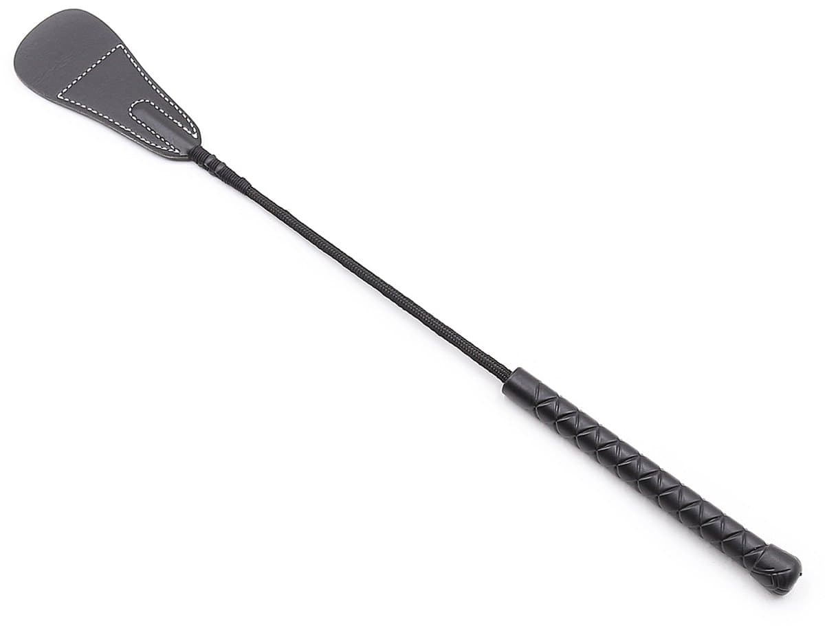 Smart Moves - Paardrijzweepje - 47 cm - Zwart — afbeelding 1