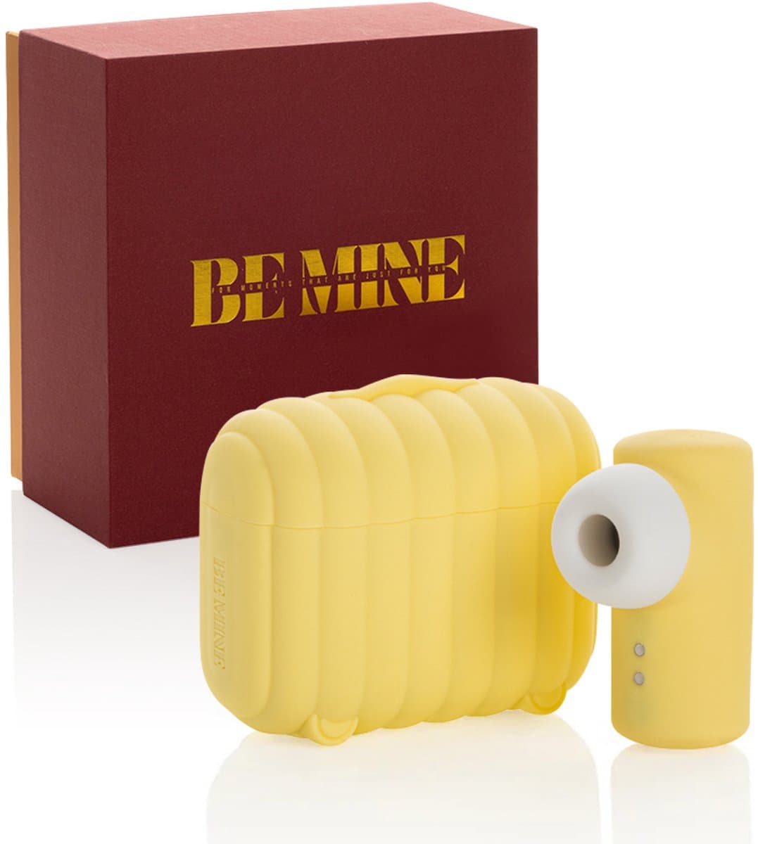 Be Mine Vaya Essence – Vibrator voor vrouwen – Clitoris Stimulator – USB-C Case – Sex toys voor vrouwen – Sweet Pineapple — afbeelding 1