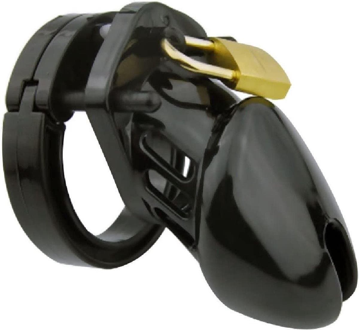 Intenz® Kuisheidskooi - Zwart - Chastity Cage - Small - Peniskooi - Sex Toys voor Koppels - Inclusief Slotje — afbeelding 1