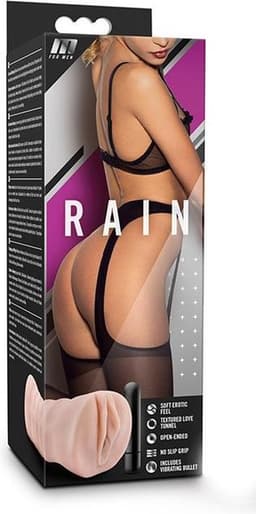 M for Men - Rain Masturbator Met Bullet Vibrator - Vagina — thumbnail 1