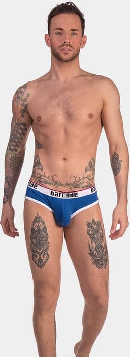 Barcode Berlin Maxime Backless Brief Royal - MAAT S - Erotisch Heren Ondergoed - Slip voor Man - Sexy mannen Slip — thumbnail 5