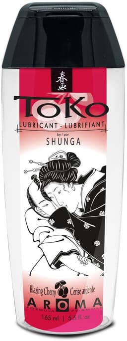 Shunga - Toko Aroma - Glijmiddel Met Smaakje - Blazing Cherry - Kers — thumbnail 9