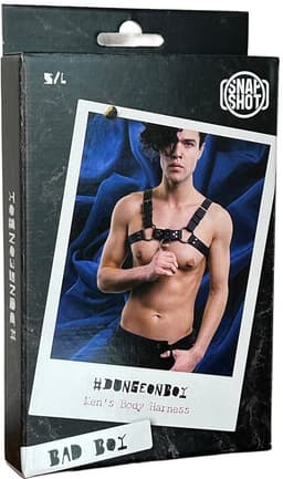 Snapshot - #dungeonboy - Fetish Harnasje voor Heren - Maat S/L - Verstelbaar — thumbnail 2
