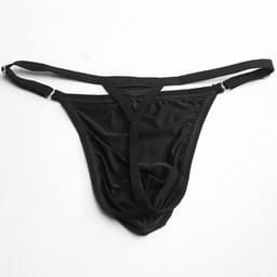 Transparante Heren String Ondergoed Ademend IJs Zijde Jockstrap — thumbnail 3