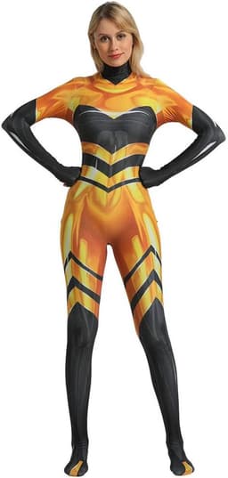 Full-body Lycra Zentai Kostuum voor Dames - Superheld en Schurk Verkleedpak — thumbnail 3