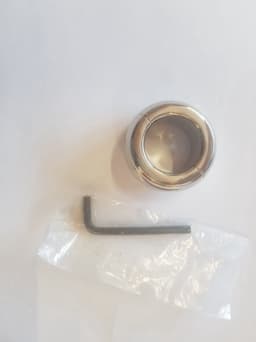 Ovalen Ball Stretcher RVS 30 mm breed - 410 gram — thumbnail 3