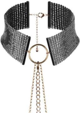Bijoux Indiscrets - DÃ©sir MÃ©tallique Collar Zwart - Sekstuigje — thumbnail 1