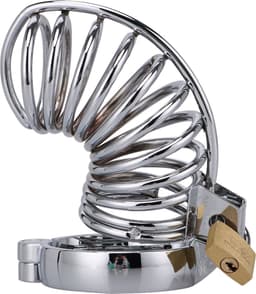 Fixxx - Dante - Kuisheidskooi - 3 Diameters - Zilver - RVS 40 mm — thumbnail 1