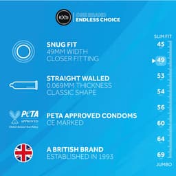 EXS Snug Fit 48 condooms — thumbnail 12
