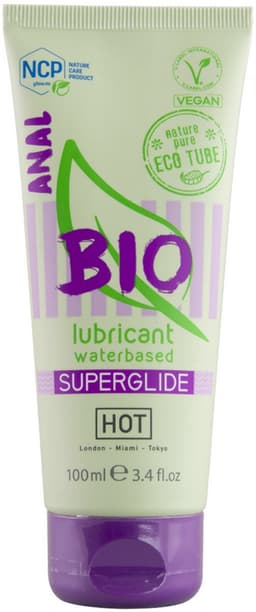 Hot Bio Superglide Anal Waterbasis Glijmiddel - 100 Ml — thumbnail 2