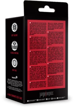 Model 27 - Ultra Soft Silicone Chastity Cage - Black — thumbnail 8