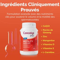 Conceive Plus Motility Bundle – Supplement voor mannelijke vruchtbaarheid – 60 capsules per product — thumbnail 8