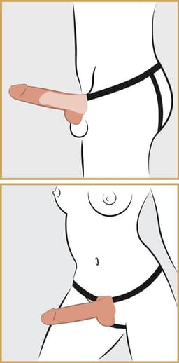 Holle Squirting Strap-On 22 cm - Light — thumbnail 2