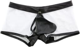 Erotische boxershort mannen - Transparant - Open kruis functie - Knoop - Penis — thumbnail 1