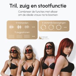 Intimate Desires® Madrid - Masturbator voor man - Pocket Pussy - Stoot- Zuig- en Trilfunctie - Verwarmd - Automatische Masturbator - Draaiknopbediening - Sextoys voor Mannen — thumbnail 7