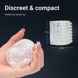 DailyPlay Vibrerende Masturbator voor Man – Electrisch - Pocket Pussy - Discrete Sleeve - Kunst Vagina – Sex Toys Mannen – Nep Kut — thumbnail 4
