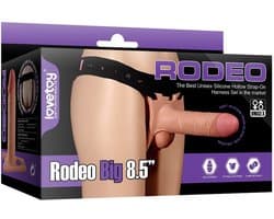 Lovetoy Holle Strap On dildo 21 cm - beige