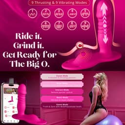 Bodybite - Vibrators voor Vrouwen - Stotende Vibrators - Dildo - Pulsing Clitoris en G-spot Stimulator - Vibrators voor Vrouwen Realistisch - Clitoris Stimulator - Seksspeeltjes- PABLO — thumbnail 5