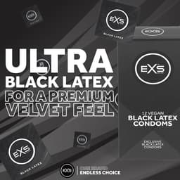 EXS Black Latex 12 condooms — thumbnail 11