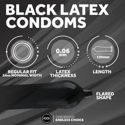 EXS Black Latex 12 condooms — thumbnail 10