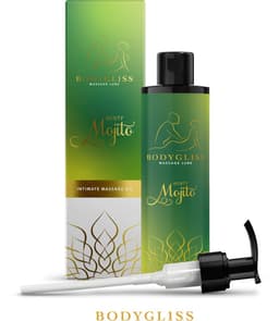 BodyGliss - Massage Olie en Glijmiddel in 1 Minty Mojito - 150 ml — thumbnail 1