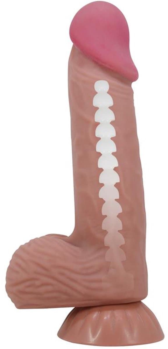 Sliding Skin Series Realistische Dildo met Zuignap — afbeelding 1