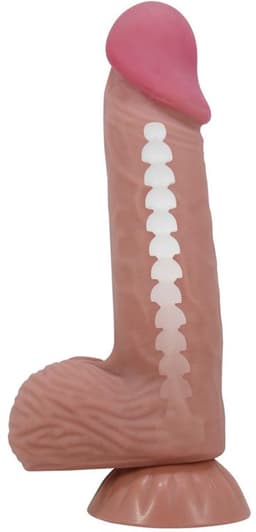 Sliding Skin Series Realistische Dildo met Zuignap — thumbnail 1