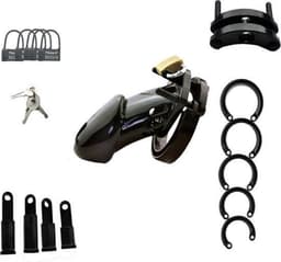 Chastity Cage - kuisheidskooi - voor mannen - Prolink Novelties® Plastic Large nr. 10 — thumbnail 5