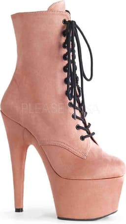 Pleaser Enkellaars -36 Shoes- ADORE-1020FS Roze — thumbnail 1