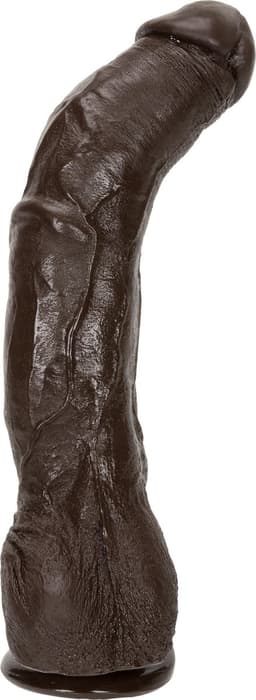 Doc Johnson Vac-U-Lock realistische dildo Black Thunder - Realistic Cock zwart — thumbnail 4