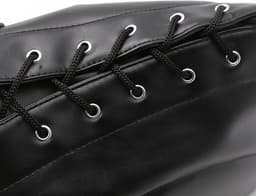Banoch - Gimp/2 Black - zwart bondage masker van pu leer - bdsm — thumbnail 8