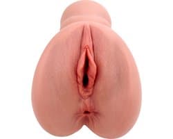 Fleshy Kunstvagina & Anus Masturbator – Realistisch Design – Pocket Pussy voor Mannen – Sex Toy met Levensecht Gevoel