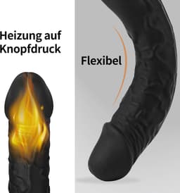 Lzwintrading - Dildo Vibrator Realistisch - Dildo Vibrator voor Vrouwen - Sex Toys voor Vrouwen Koppels - G Spot Vibrator met 10 Vibratie Standen- Clitoris Stimulator - Seksspeeltjes - Erotiek - Dildo XXL - Anale Speeltjes - 22CM — thumbnail 8