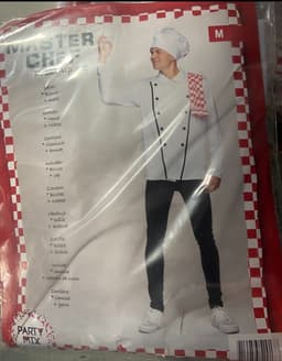 Kinky Master Chef Verkleedkostuum – Ondeugende Chef Set voor Volwassenen – Maat L — thumbnail 2