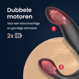 Prostaat Vibrator Mannen - met afstandsbediening - 20 standen - Sex toys - Speeltjes - Voor mannen en koppels - Erotiek - Anaal - Stimulator - Remote controlled massager - Jespro — thumbnail 4