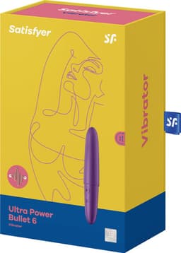 Satisfyer, minivibrator, 'Ultra Power Bullet 6', 13 cm, waterdicht, medische siliconen, oplaadbaar — thumbnail 4