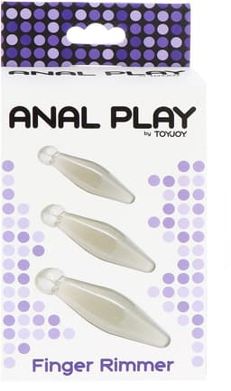 ToyJoy - Finger Rimmer Anaal - Buttplug - Grijs — thumbnail 4
