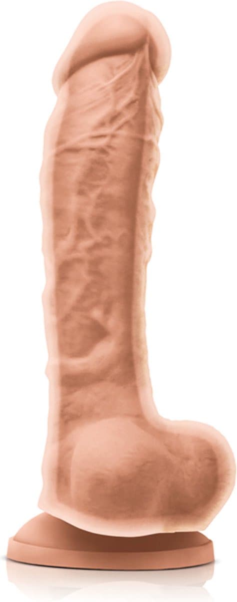 NS Novelties - Colours Dual Density 8 Inch - Dildos Lichte Beige — afbeelding 1