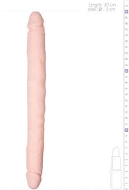 EasyToys Realistische Dubbele Dildo - 30 cm — thumbnail 6
