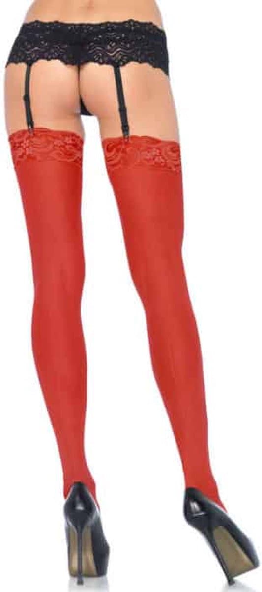 Sheer backseam stockings — afbeelding 1