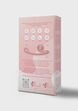 Snail Vibe - Snail Vibe - Curve Vibrator - Peachy Pink — thumbnail 3