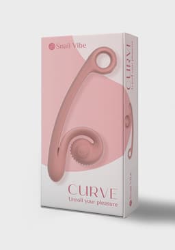 Snail Vibe - Snail Vibe - Curve Vibrator - Peachy Pink — thumbnail 2