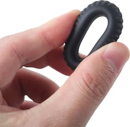 Banoch | Cockring set van zwart siliconen | 4 delig | penisring — thumbnail 20