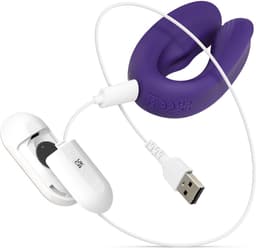 EasyToys - Koppel Vibrator met Afstandsbediening - Vibrator - Sex Toys voor Mannen en Vrouwen - Vibrators - Dildo - Vibrators voor Vrouwen en Mannen - G-Spot Vibrator - Clitoris Stimulator - Paars — thumbnail 6