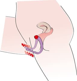 Flexibele Schaamlip Spreider - Zijdezacht Siliconen - 31.7 cm - Stimuleert de G-Spot en Spreidt de Schaamlippen — thumbnail 5