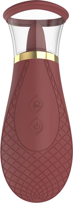 Tong Vibrator met Lik Functie en Zuigfunctie - 9 Ritmes - 3 Zuigkrachten - Clitoris Vibrator - Tepel Vibrator - Seksspeeltje voor vrouwen - Sex Toys — thumbnail 5